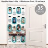 Big Dot of Happiness Teal Graduation Party Vertical Photo Garland 35 Pieces - 2 of 4