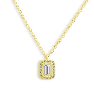 EVRY JEWELS WATERPROOF Gold or Silver Plated Stainless Steel You're Glowing Necklace