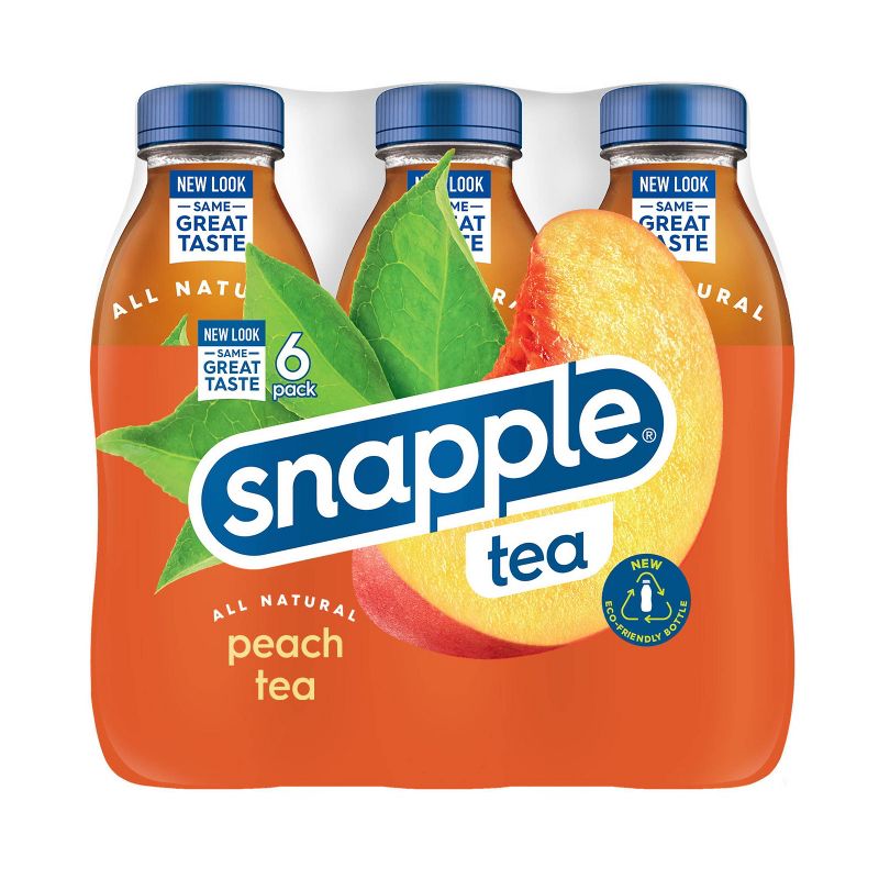 Snapple Peach Tea - 6pk/16 fl oz Bottles, 4 of 11