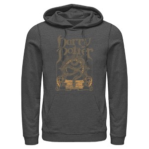 Mens Harry Potter Snake Symbol Lightweight Hoodie - 1 of 4