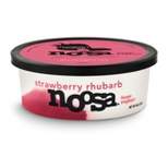 Noosa Strawberry Rhubarb Probiotic Whole Milk Yoghurt - 8oz
