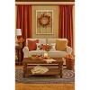 C&F Home Autumn Pumpkins & Flowers 100% Cotton Chain Stitched Long Accent Pillow 12" x 24" - 2 of 4