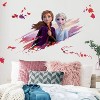 Frozen 2 Elsa & Anna Peel & Stick Giant Kids' Wall Decal - Roommates: Vinyl, Self-Adhesive, Multicolor, Disney - 2 of 4