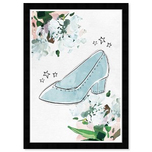 15" x 21" Scribble Slipper Fantasy & Sci-Fi Framed Art Print: Modern Decor, Black Frame - Wynwood Studio - 1 of 4