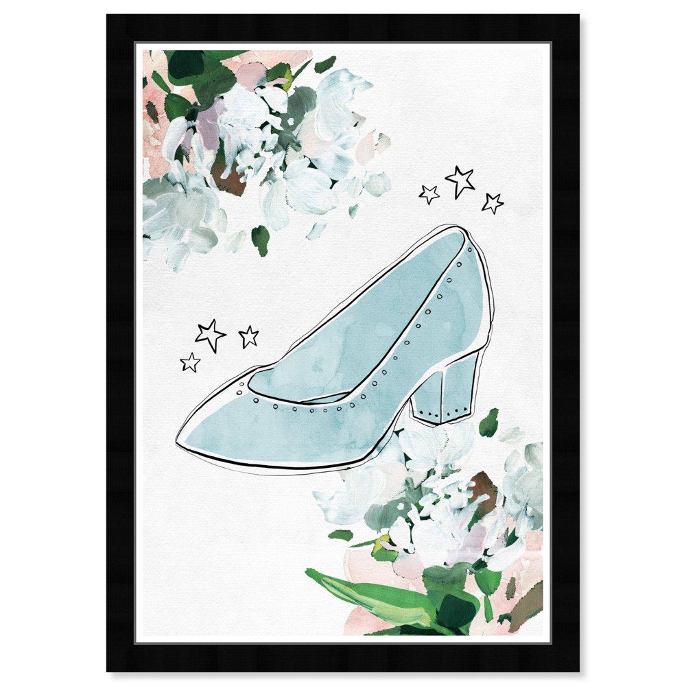 Photos - Other interior and decor 15" x 21" Scribble Slipper Fantasy & Sci-Fi Framed Art Print: Modern Decor