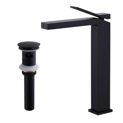 Elegant Black Bathroom Sink Faucet Set: A Blend of Style and Functionality