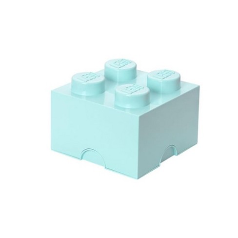 Room Copenhagen Lego Storage Brick 4, Aqua : Target