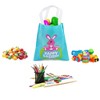 Syncfun 36pcs Easter Gift Bags for Kids, Non Woven Easter Tote Bags with Handles Party Treat Bags Egg Hunt Game, Easter Party Supplies Favors - 4 of 4