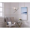 Elegant Lighting Ryland 1 light Chrome and Clear glass pendant - 2 of 4