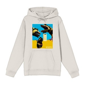 Beetlejuice Sandworm Desert Door Adult Long Sleeve Hoodie - 1 of 2
