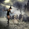 BOO BOX 35"  Groundbreaking Skeleton, White  - Exterior Halloween Decorations for Yard - 2 of 4