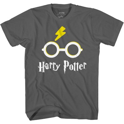 Boys Harry Potter Hogwarts T-Shirt - Hogwarts Gryffindor Hufflepuff Ravenclaw Slytherin Wizardry Shirt