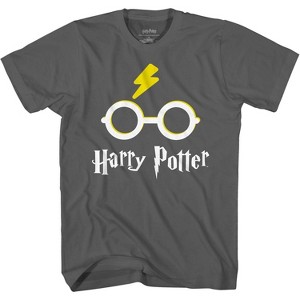 Boys Harry Potter Hogwarts T-Shirt - Hogwarts Gryffindor Hufflepuff Ravenclaw Slytherin Wizardry Shirt - 1 of 4
