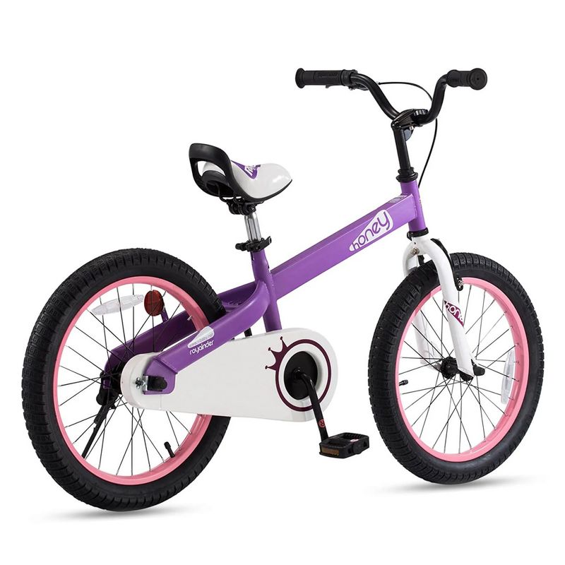 RoyalBaby Cubetube Honey Kids Bicycle with Reflectors for Boys and Girls, 2 of 7