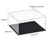 Unique Bargains Acrylic Self-Assembly Dustproof Collectibles Display Case - 2 of 4