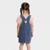 OshKosh B'gosh Toddler Girls' Corduroy Skirtall - Navy Blue - 2 of 3