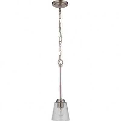 Craftmade Lighting Tyler 1 - Light Pendant in  Brushed Polished Nickel