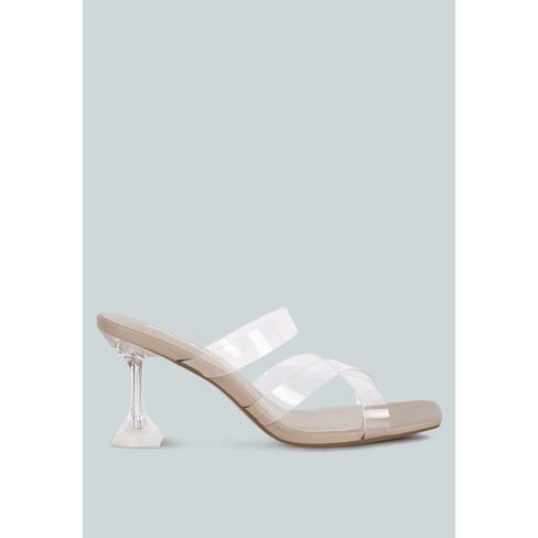 Clear heels target deals