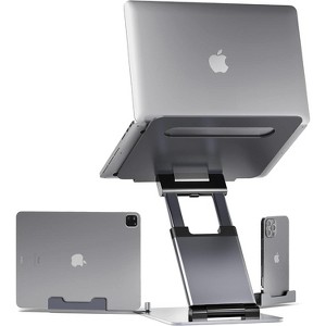 Lifelong Laptop Stand For Desk, Adjustable 10-17 in, Ergonomic Riser for Laptop & Macbook - 1 of 4