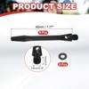 Unique Bargains 2BA Thread Aluminum Dart Shafts with Rubber Rings for Steel Tip 8 Pcs - 2 of 4