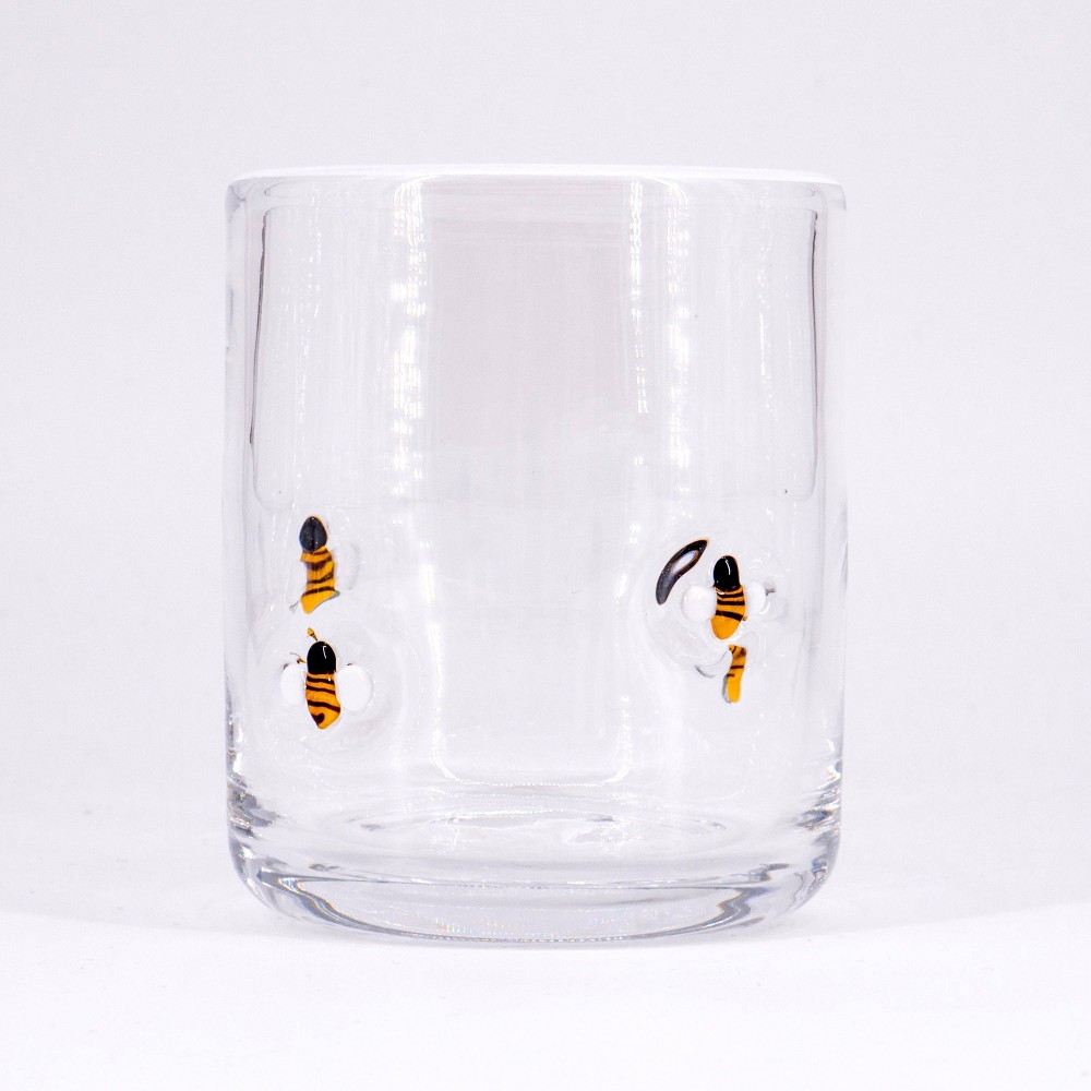 Madison Home 16 fl oz Icon Glass Bees