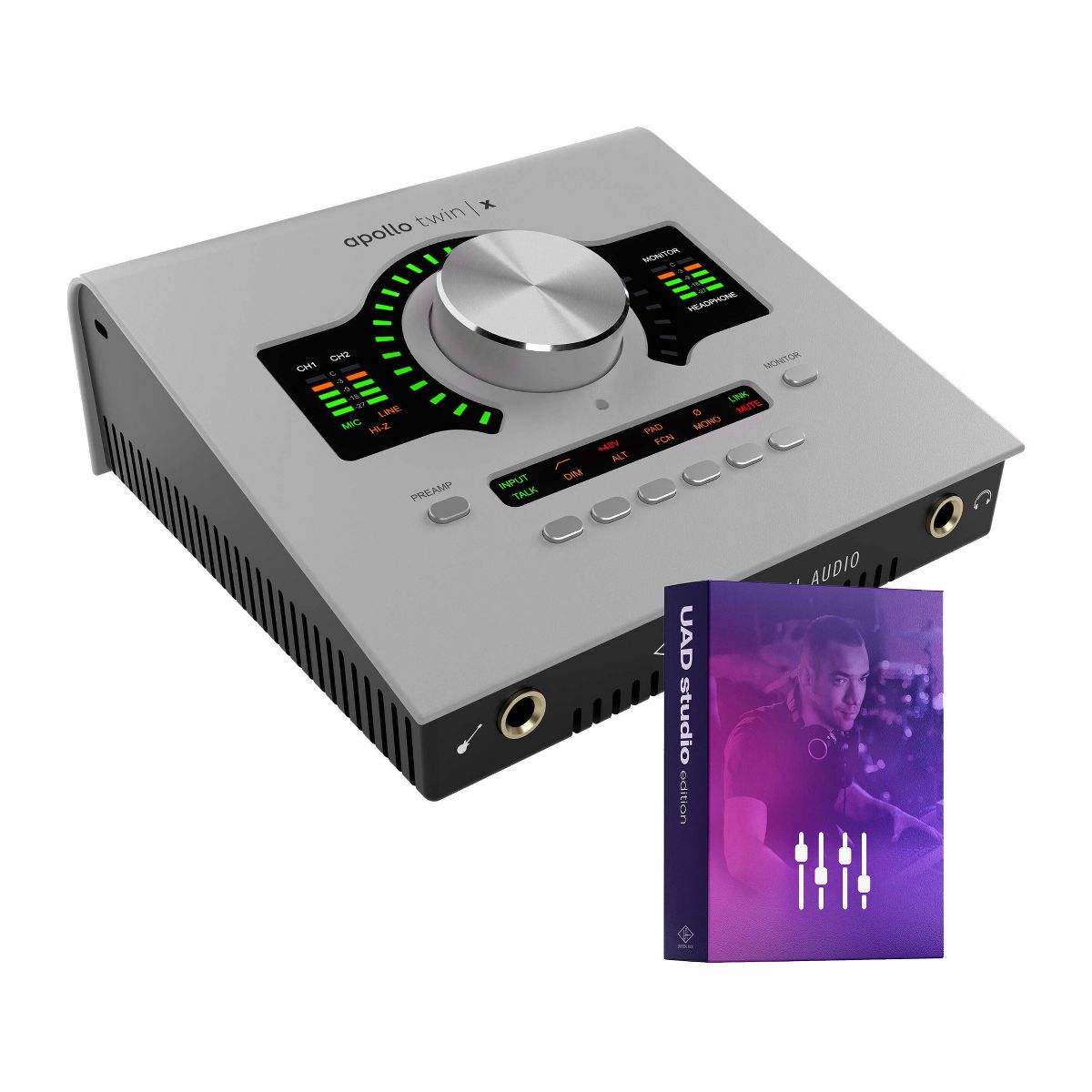 Universal Audio Apollo Twin X QUAD Gen 2 Audio Interface with Studio+ Bundle