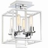 Craftmade Lighting Cubic 4 - Light Semi-Flush Mount in  Chrome - 2 of 3