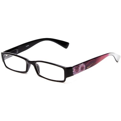 Calabria 761 Reading Glasses with Floral Designs & Matching Case +1.50