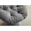 Kumasinova 360° Swivel Accent Chair,Chenille Barrel Chairs with Sturdy Base,Swivel Chair with Cushion,Reading Chair for Living Room,Bedroom - 4 of 4