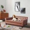 XX-Large Dog Couch Pet Sofa Bed Luxury Anti-wear Leather Dog Cat Snuggle Lounger Waterproof Easy To Clean - 4 of 4