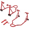 850 LBS Capacity Motorcycle Stand, Front and Rear Combo Motorcycle Lift Stand, Adjustable Rocker Shaft, for Most Sport, Cruiser, Dirt Bikes - 2 of 4