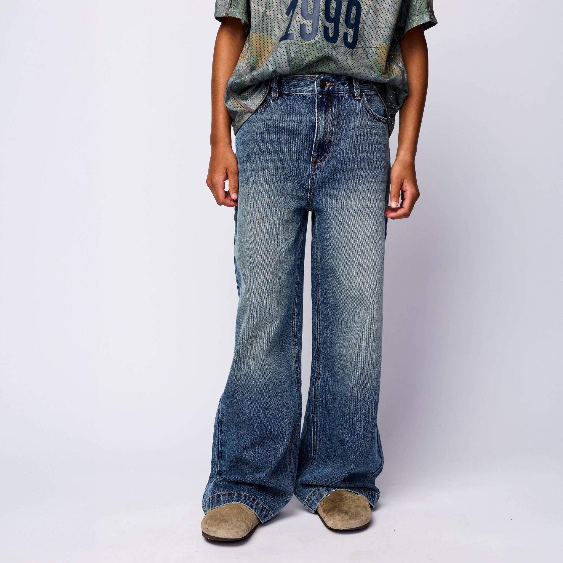 Pacsun Kids Boys' Ultra Baggy Jeans - Medium Wash 14