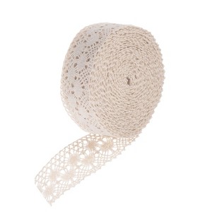 Unique Bargains Hollow Clothes Wedding Decoration Gift Wrap Cotton Lace Ribbon - 1 of 4