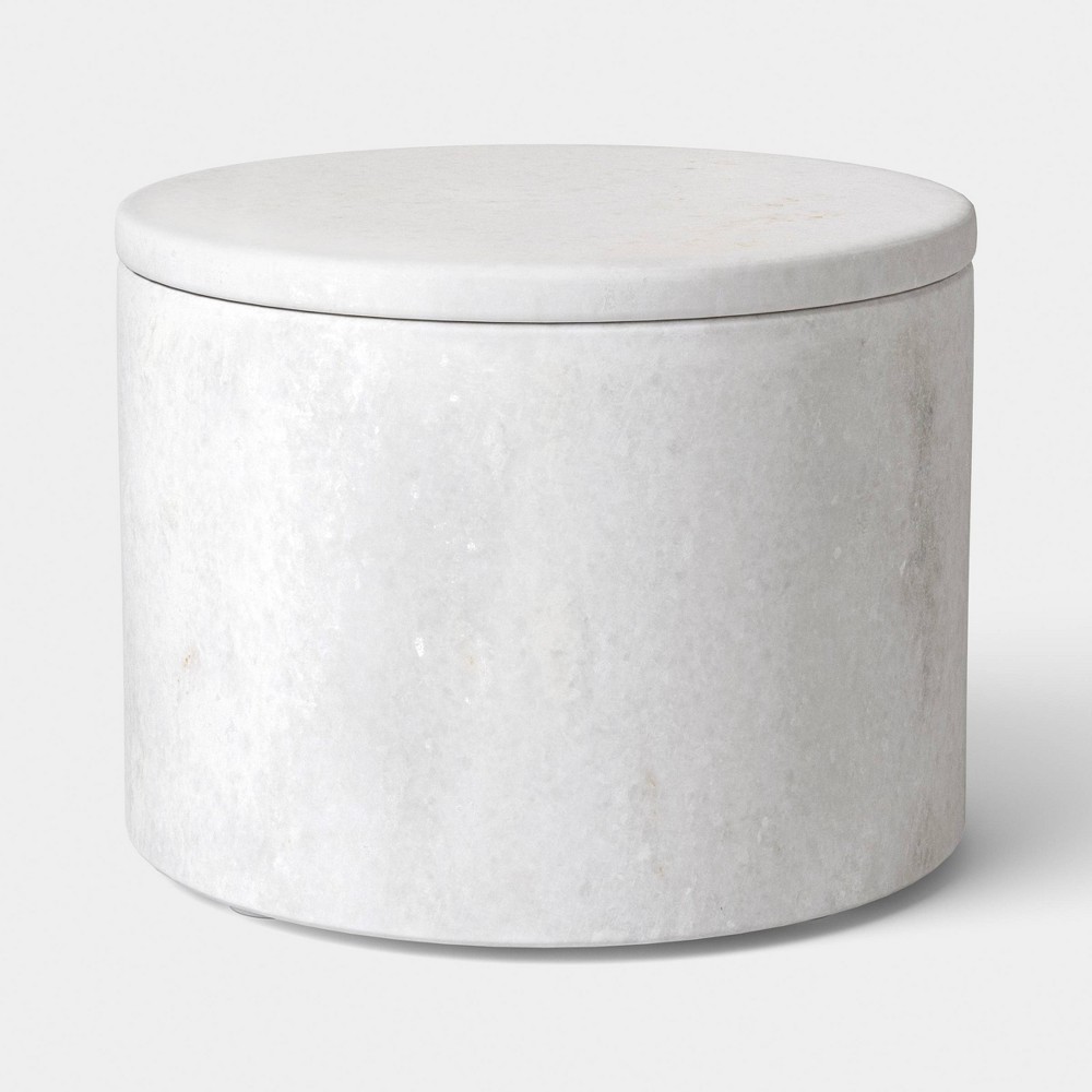 Photos - Food Container Marble Small Canister - Threshold™