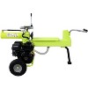 COWLOWN Portable 20 Ton Auto Return Ram System 7HP Engine Horizontal Full Beam Steel Wedge Firewood Splitting Forestry Harvesting - 3 of 4