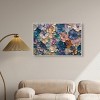 Art Remedy Jewel Flowers Colorful buterfly and flowers wall art Framed - 2 of 4