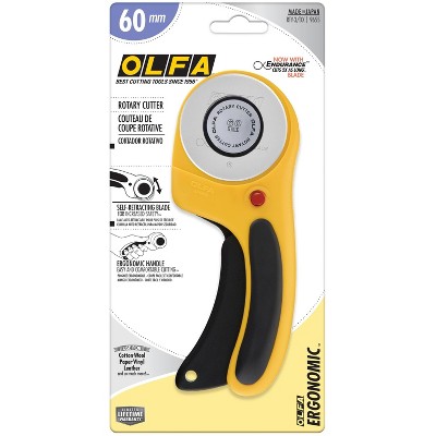 OLFA Ergonomic Rotary Cutter 60mm