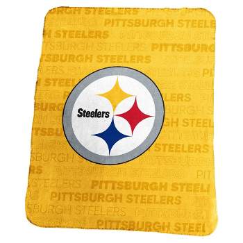 NFL Pittsburgh Steelers Classic Fleece Throw Blanket