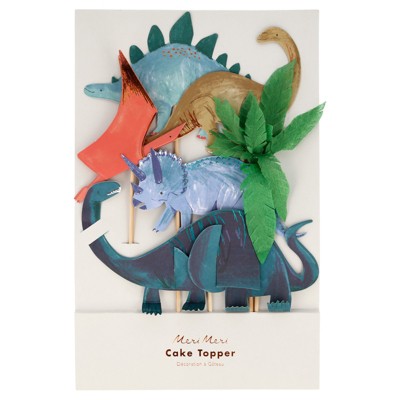 Meri Meri Dinosaur Kingdom Cake Toppers