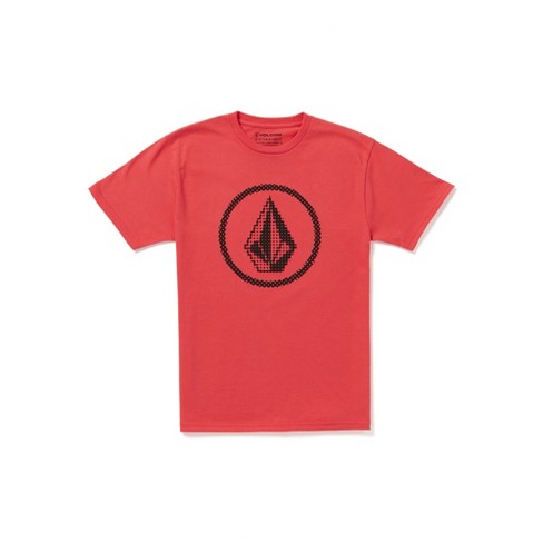 Volcom Boys Circlestone Short Sleeve Tee, Flash Red - L : Target