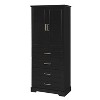 YOOCOZZ 72.2 Inch Freestanding Bathroom Cabinet with 3 Drawers, Adjustable Shelf, Soft-Close Doors, MDF Panels, Steel Handles - 3 of 4