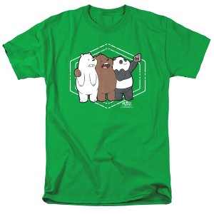 We Bare Bears Selfie Adult T-Shirt - 1 of 4
