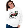 Farm Fresh Christmas Tree Truck Sweatshirt for Men or Women Brisco Brands - 4 of 4