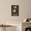 Art Remedy Ambrosius Bosschaert the Elder - Bouquet of Flower in a glass vase Classical vintage floral vase wall art Framed - 2 of 4