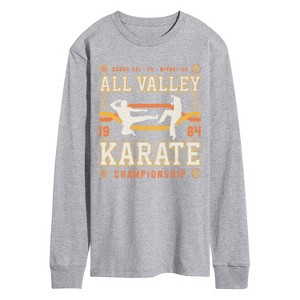 Men's - The Karate Kid - All Valley Karate Champion Long Sleeve Graphic T-Shirt - 1 of 3