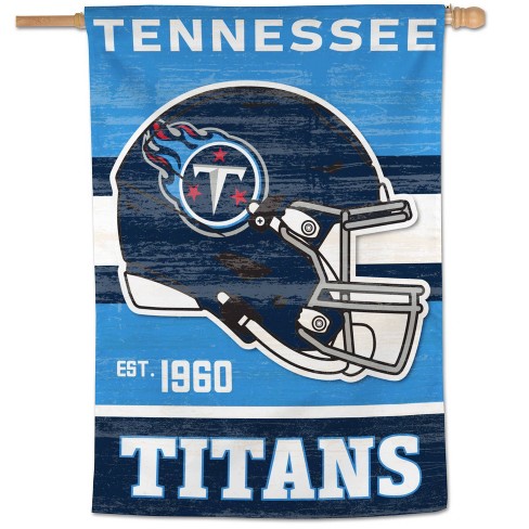 NFL TENNESSEE TITANS Garden Flag (18" x 12.5") - NEW