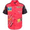 Disney Toy Story Mickey Mouse Cars Nightmare Before Christmas Button Down Shirt Toddler to Big Kid - 2 of 4