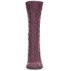Memoi Classic Twist Chunky Knit Non-Skid Crew Sock - 2 of 4