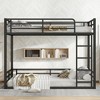 YONWAY Metal Bunk Bed with Ladder and Safety Guardrails,Space-Saving,Noise Reduced,Easy to clean for Teens and Adults - 3 of 4