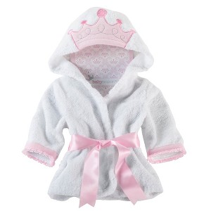 Baby Aspen "Little Princess" Hooded Spa Robe | BA14028NA - 1 of 4